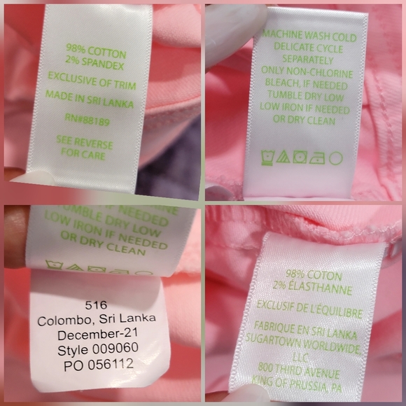 LILLY PULITZER Laylani Fitted Puff Sleeves Denim Jacket pink size small - Picture 2 of 16